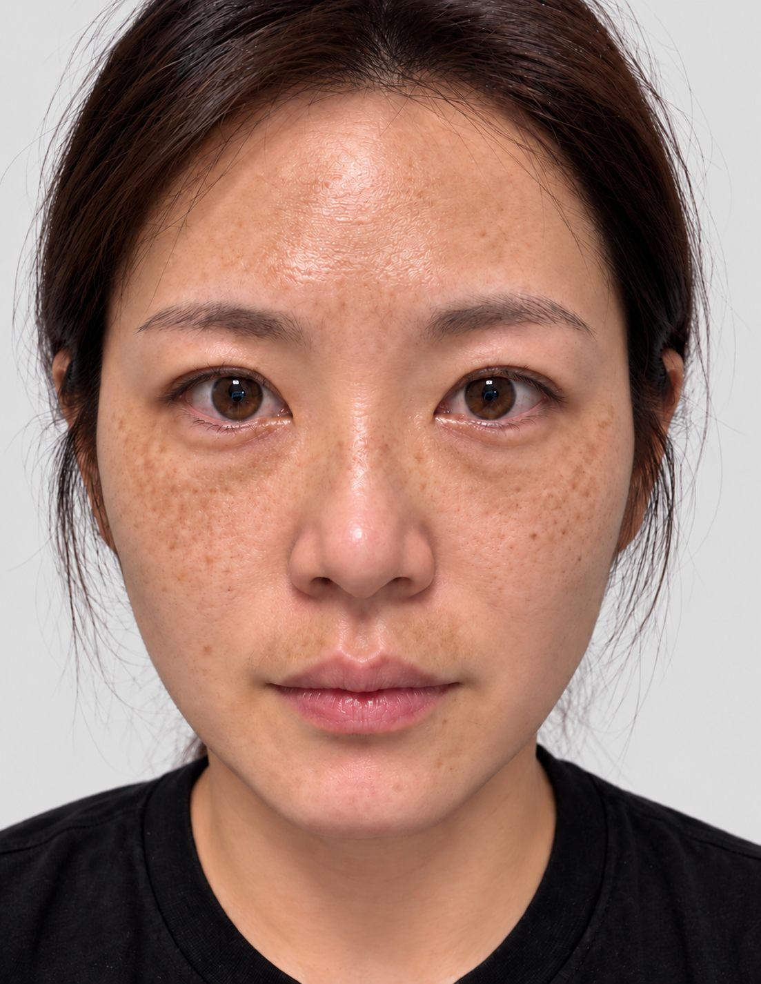 기미와 잡티 관리 전후 비교
